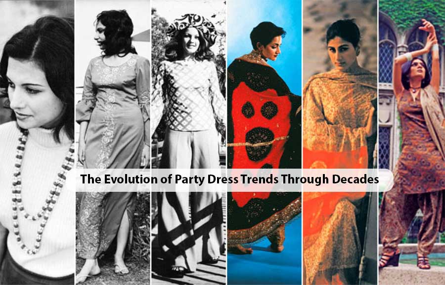 The Evolution of Party Dress Trends Through Decades