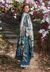 ELAAF LAWN PRINTED EMBROIDERY DRESS 3 PIECE UNSTITCHED