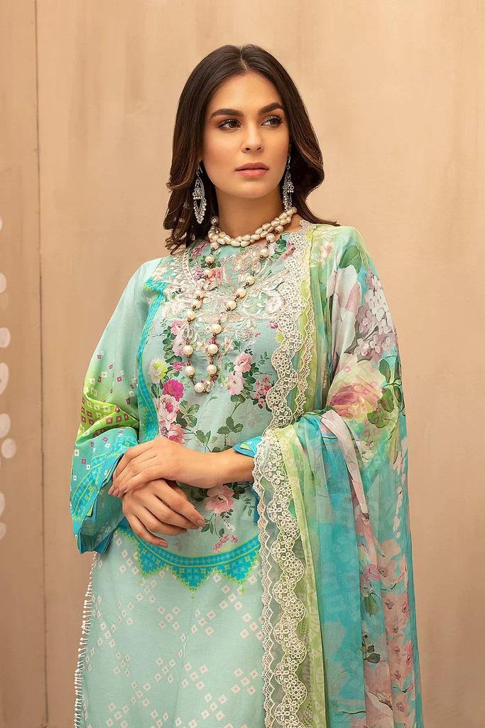 CHARIZMA EID COLLECTION LAWN PRINTED DRESS 3 PIECE UNSTITCHED