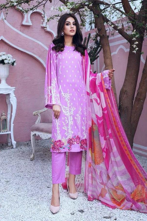 CHARIZMA EID COLLECTION LAWN PRINTED DRESS 3 PIECE UNSTITCHED