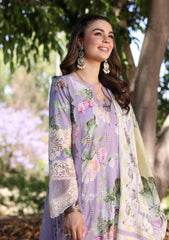 ELAAF LAWN PRINTED EMBROIDERY DRESS 3 PIECE UNSTITCHED