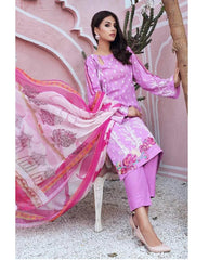 CHARIZMA EID COLLECTION LAWN PRINTED DRESS 3 PIECE UNSTITCHED