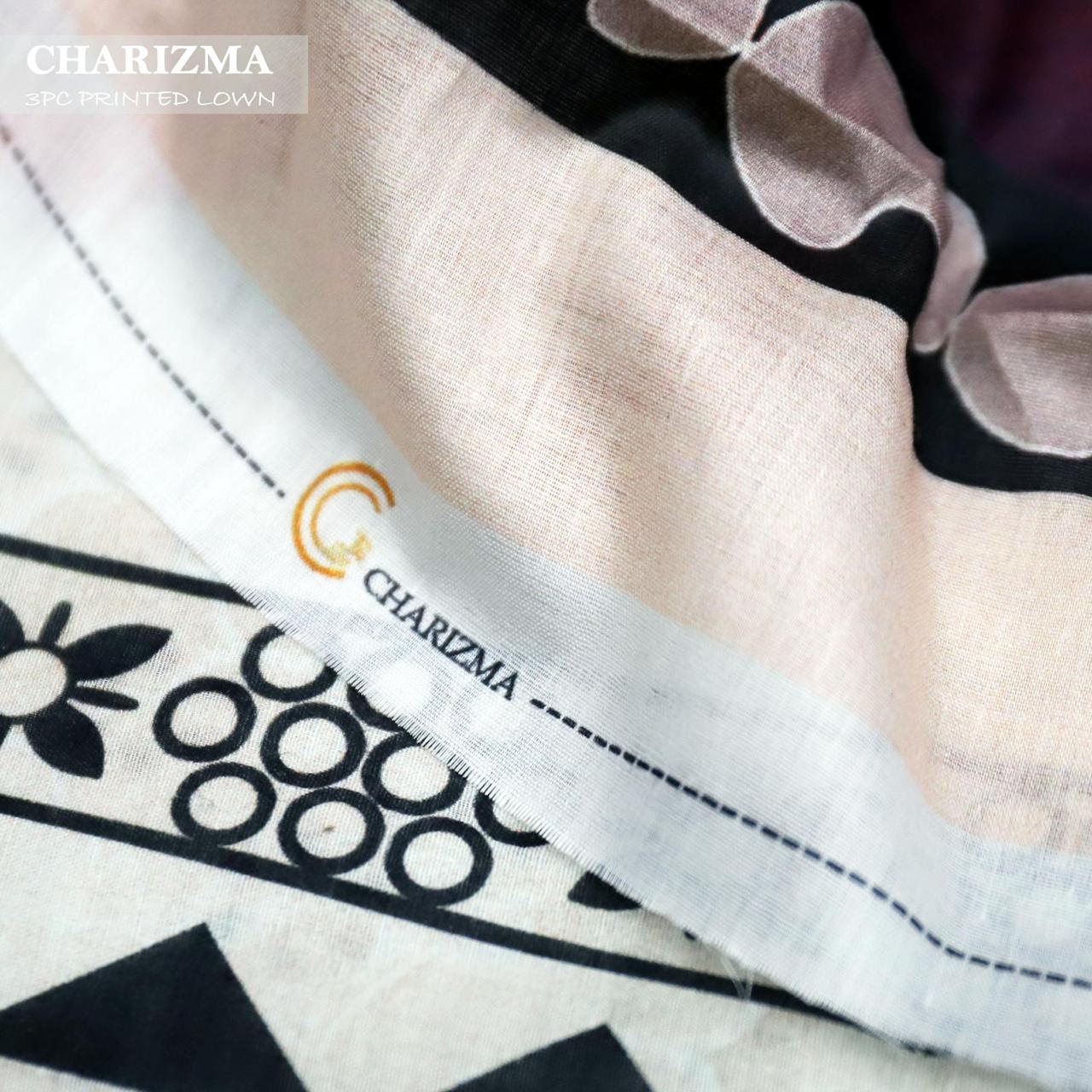 CHARIZMA EID COLLECTION LAWN PRINTED DRESS 3 PIECE UNSTITCHED