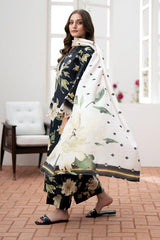 BAROOQUE EID COLLECTION LAWN PRINTED DRESS 3 PIECE UNSTITCHED