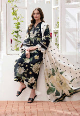 BAROOQUE EID COLLECTION LAWN PRINTED DRESS 3 PIECE UNSTITCHED