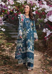 ELAAF LAWN PRINTED EMBROIDERY DRESS 3 PIECE UNSTITCHED