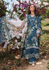 ELAAF LAWN PRINTED EMBROIDERY DRESS 3 PIECE UNSTITCHED