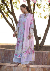 ELAAF LAWN PRINTED EMBROIDERY DRESS 3 PIECE UNSTITCHED