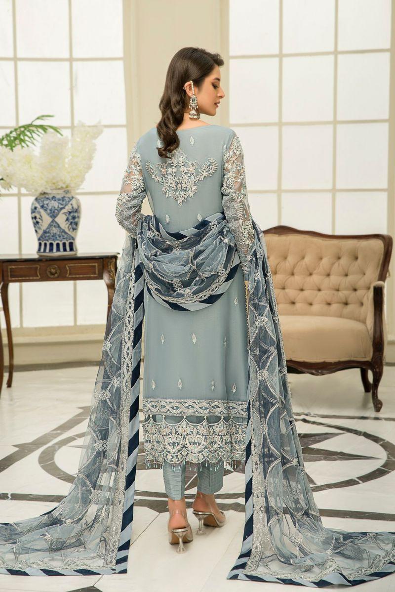 ZAINAB CHOTTANI HEAVILY EMBROIDERY DRESS3 PIECE UNSTITCHED