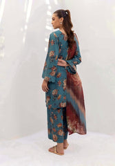 ASIFA NABEEL LAWN PRINTED EMBROIDERY DRESS 3 PIECE UNSTITCHED