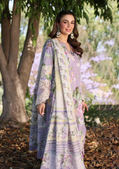 ELAAF LAWN PRINTED EMBROIDERY DRESS 3 PIECE UNSTITCHED