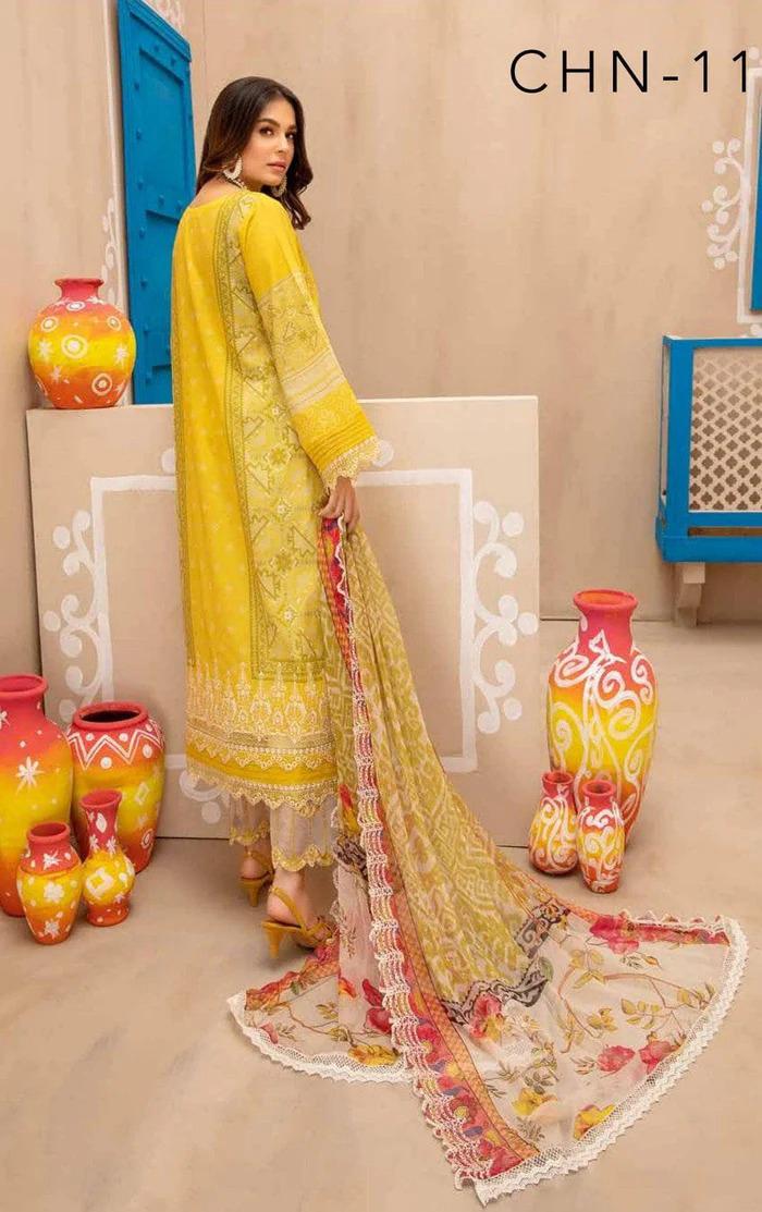 CHARIZMA EID COLLECTION DIGITAL LAWN PRINT DRESS 3 PIECE UNSTITCHED