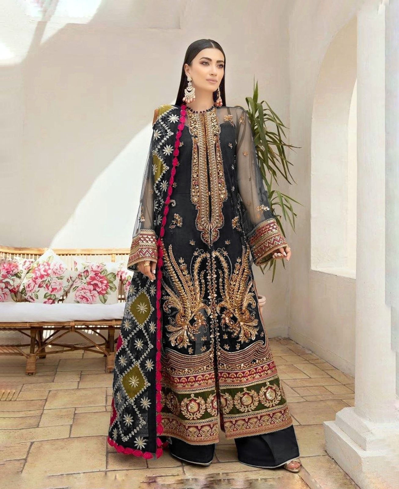 Best Organza Dresses in Pakistan - Heavy Embroidery | Aizah Store ...